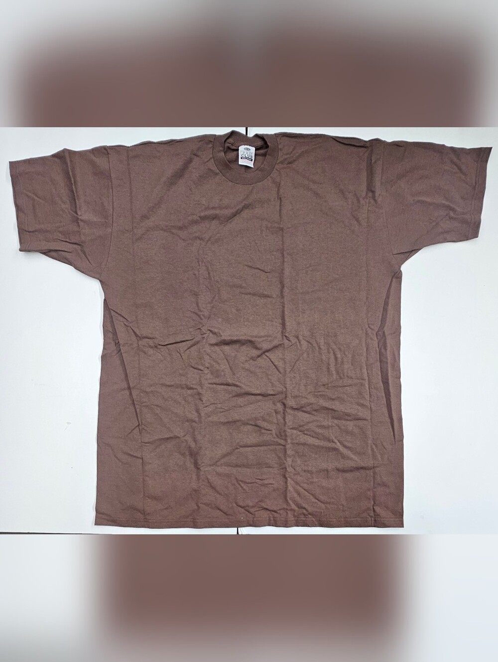 Pro Club Heavyweight Crew Neck T-Shirt 4XL Tall Brown